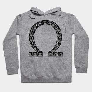 Patterned Ohm Symbol Engineering Physics Hoodie